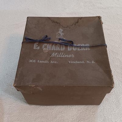 LOT 137: John Weitz Leather Handbag, Hoodlums Ltd Floral Hat, Knit Shawl & More