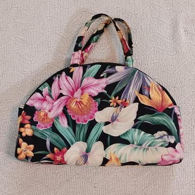 LOT 140: Junior Seasons Straw Hat, Swiss Purple Fur Pompadour Hat, Multi-Color Fabric and Leather Belt & More