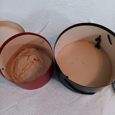 LOT 140: Junior Seasons Straw Hat, Swiss Purple Fur Pompadour Hat, Multi-Color Fabric and Leather Belt & More