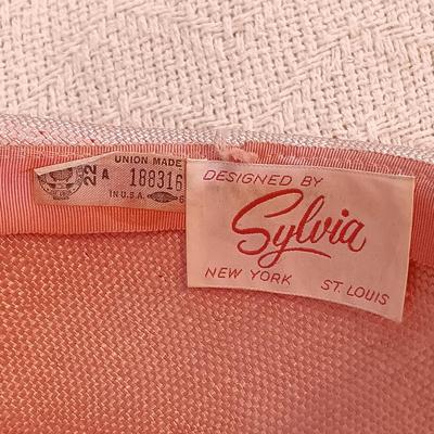 LOT 140: Junior Seasons Straw Hat, Swiss Purple Fur Pompadour Hat, Multi-Color Fabric and Leather Belt & More