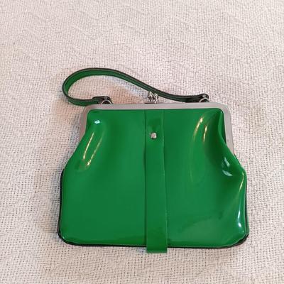 LOT 142: J.L. Hudson Co. Hat, Patent Green Leather Handbag, Tahari Sunglasses & More