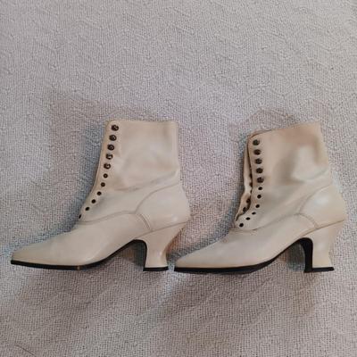 LOT 144: Mixed Blues Lace-Up Ankle Boots, Tower Shops Cloche, Collection XIIX Velvet Shawl & More