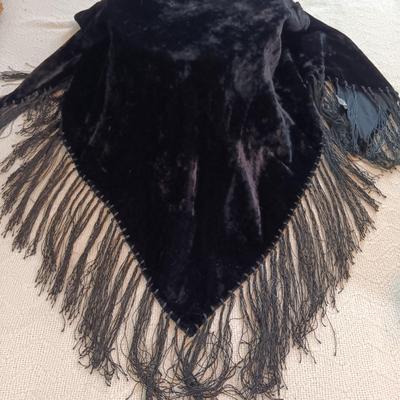 LOT 144: Mixed Blues Lace-Up Ankle Boots, Tower Shops Cloche, Collection XIIX Velvet Shawl & More