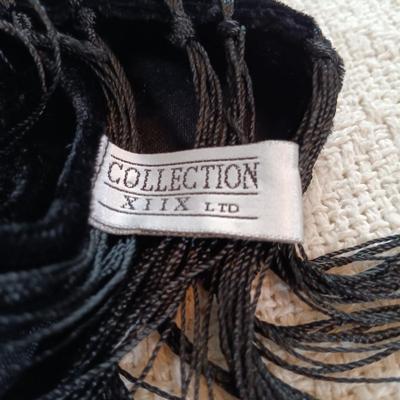 LOT 144: Mixed Blues Lace-Up Ankle Boots, Tower Shops Cloche, Collection XIIX Velvet Shawl & More