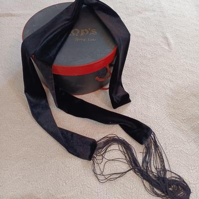 LOT 145: Vintage Tapestry Handbag, Glamour Girl Head Vase, Handpainted Silk Fan & More