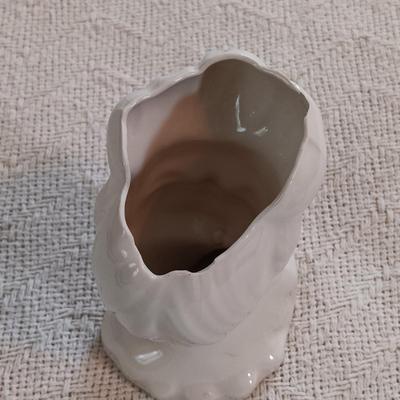 LOT 145: Vintage Tapestry Handbag, Glamour Girl Head Vase, Handpainted Silk Fan & More