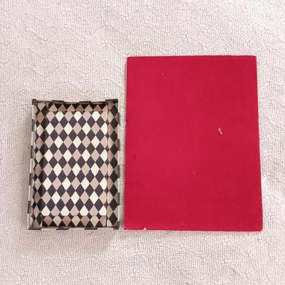 LOT 146: Folis Bergere Playbill, Mirrored Jewelry Box, Handkerchiefs & More