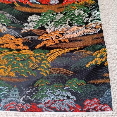 LOT 147: Vintage Kimono with Handpainted Paper Umbrella