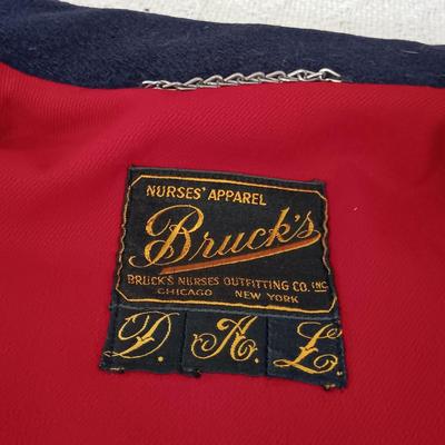 LOT 148: WWII Bruck's Nurses Cape and White Nurses Uniform