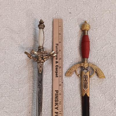 LOT 152: Set of (2) Vintage Swords