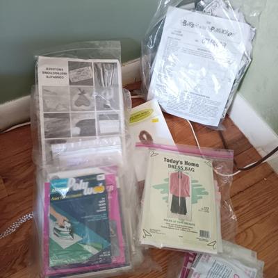 LOT 154: Sewing Basket, Sewing Notions & More