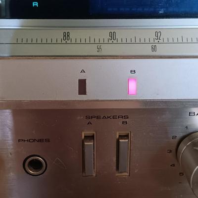 LOT 162: JVC Stereo Cassette Deck TD-W222 with Pioneer SX-3500 Stereo Receiver