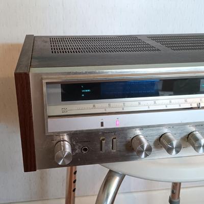 LOT 162: JVC Stereo Cassette Deck TD-W222 with Pioneer SX-3500 Stereo Receiver