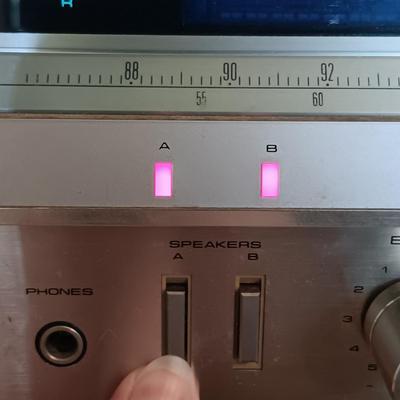 LOT 162: JVC Stereo Cassette Deck TD-W222 with Pioneer SX-3500 Stereo Receiver