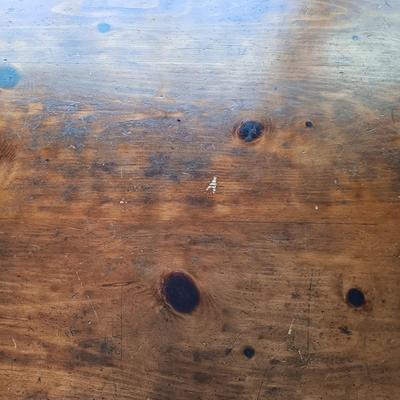 LOT 218: Handcrafted Farmhouse Table & Benches