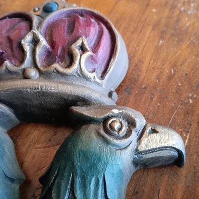 LOT 222: Vintage Burwood Products Coat of Arms Plaques