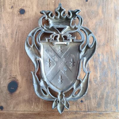 LOT 222: Vintage Burwood Products Coat of Arms Plaques