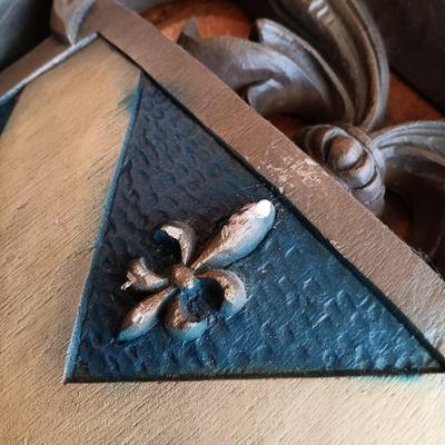 LOT 222: Vintage Burwood Products Coat of Arms Plaques