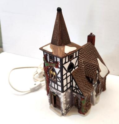 Lot #91 Dept 56 Dickens Village - lighted piece "Old St. Michael's Church - no box