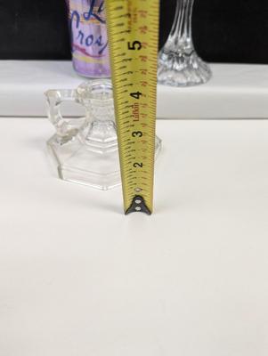 Crystal Candle Holder - 2 Mikasa Candle Holders