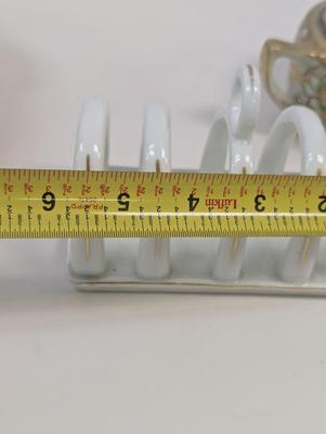 Antique Johnson Bros Covered Handled Vegetable Dish Porcelain Bavarian Toast Rack Made In Japan Sugar Bowl