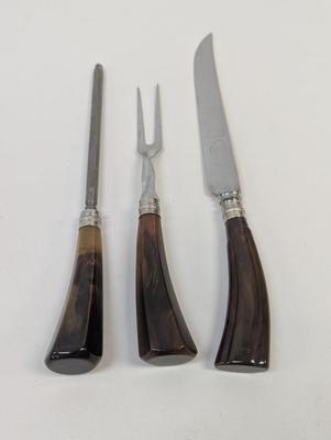 Made In Sheffield Armack England Carving Set