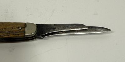 Vintage George Wostenholm I-XL Folding Pocket Knife Stockman's Knife Model