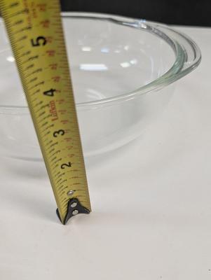 Pair Of Clear Glass Pyrex Dishes