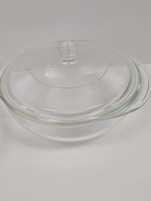 Pair Of Clear Glass Pyrex Dishes