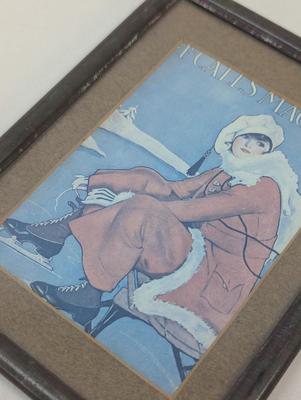 McCalls Magazine Sport Woman Ice Skater Winter Fashion Cover