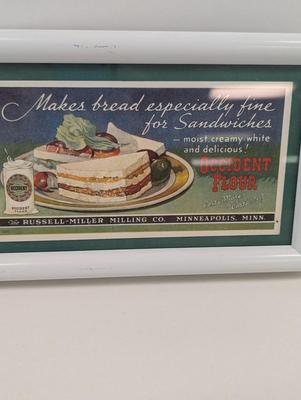 Printed In The USA Grocer Advertising Cards