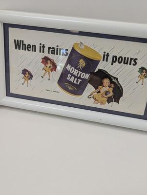 Printed In The USA Grocer Advertising Cards
