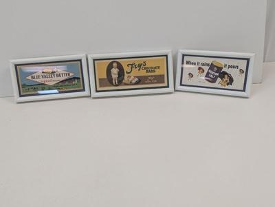 Printed In The USA Grocer Advertising Cards