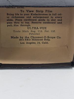 Antique Chromatic O Scope With Box