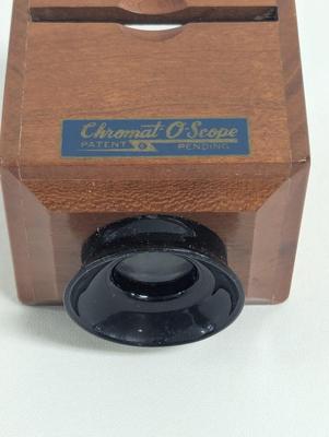 Antique Chromatic O Scope With Box