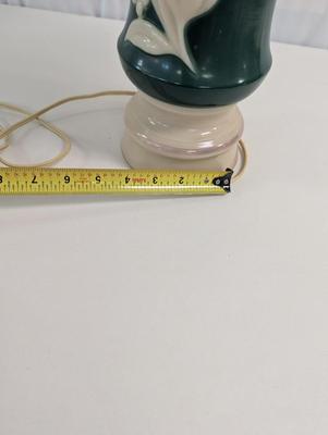 Mid-Century Alacite Aladdin Electric Lamp - Lily Of The Valley Pattern