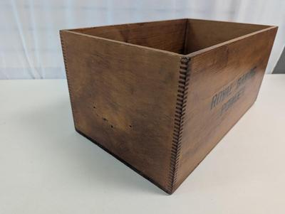Antique Royal Baking Powder Wooden Box