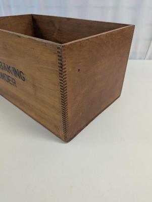 Antique Royal Baking Powder Wooden Box