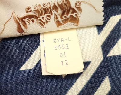 Lot #106 Vintage Leslie Fay Wrap Style Dress