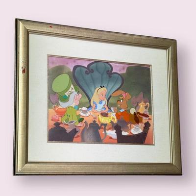 “Alice in Wonderland - Tea Party” Walt Disney Cel (2-DZ)