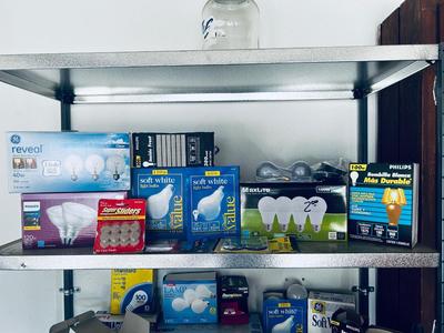 VARIETY OF LIGHT BULBS