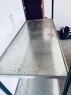 GARAGE CABINET AND SHELF