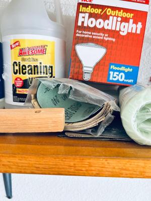 GARAGE CHEMICALS AND NECESSITIES