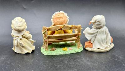 Cherished Teddies Set of 3: Patience 1994, Cathy 1997, Stacie 1994