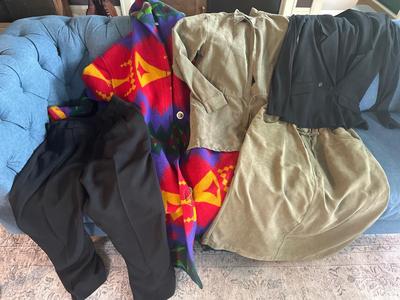 Vintage Gallery coat and other vintage clothing