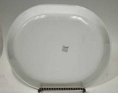 Vintage Corelli Serving Platter Woodland Brown