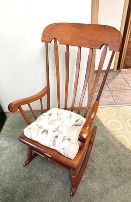 Lot #113 Vintage Tell City Rocking Chair - "Andover" Design
