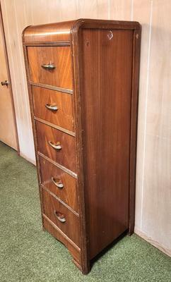 Lot #118 Antique "Waterfall" Lingerie Chest - 1920's