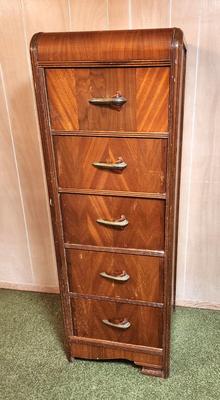 Lot #118 Antique "Waterfall" Lingerie Chest - 1920's