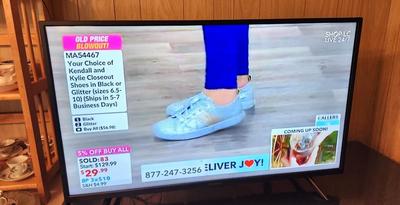 Lot #123 insignia Flat Screen TV - 40" with remote - digital antenna - has Firestick